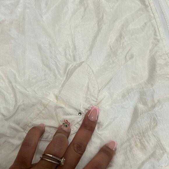 White Colorblock 90’s Windbreaker Jacket - Picture 7 of 7